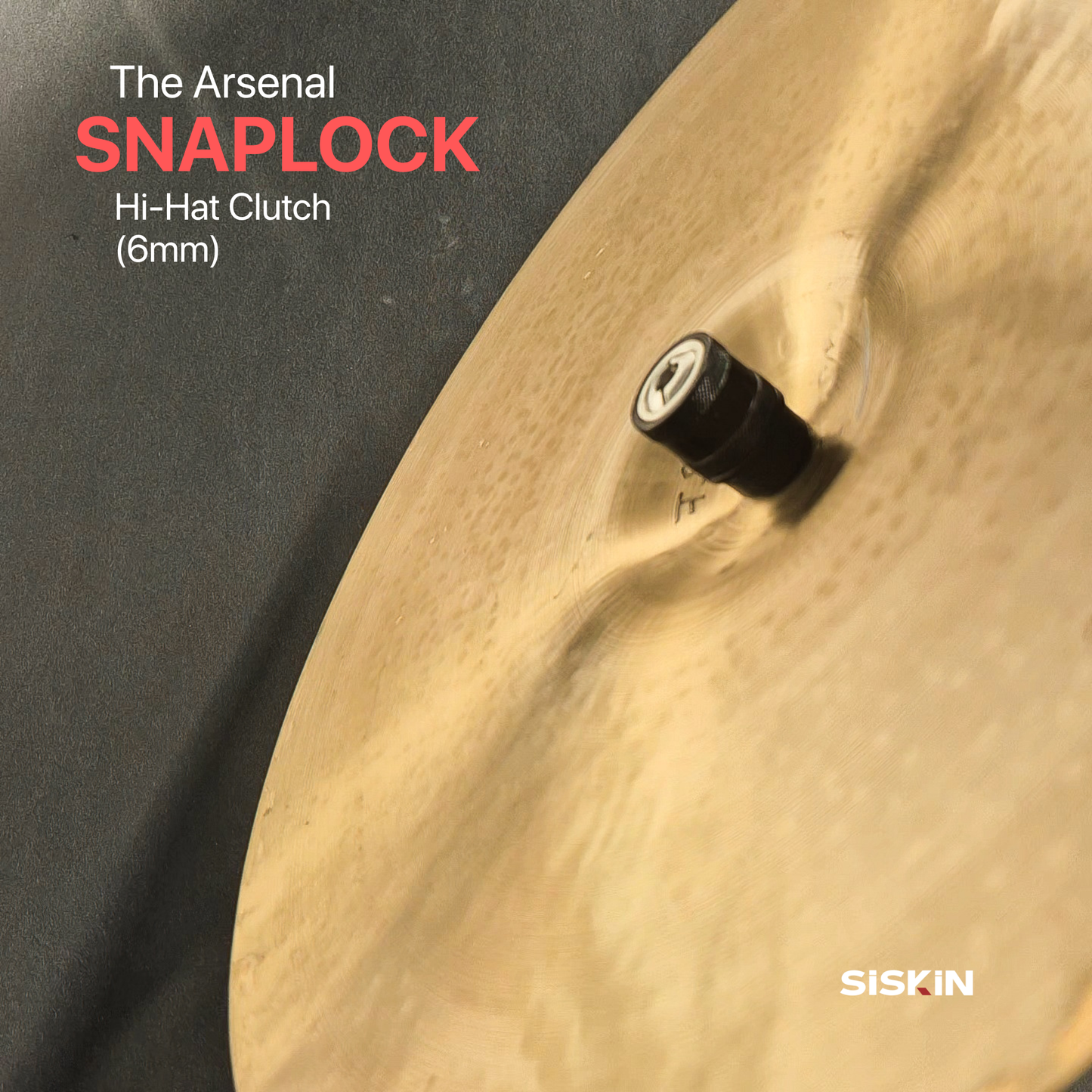 The Arsenal SnapLock Hi-Hat Clutch 6mm