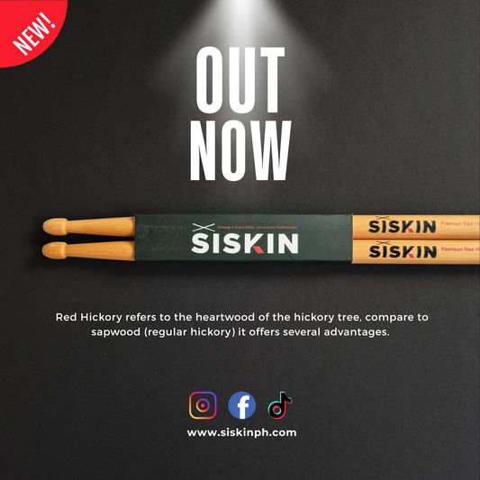 The Masters Red Premium Hickory Drumsticks