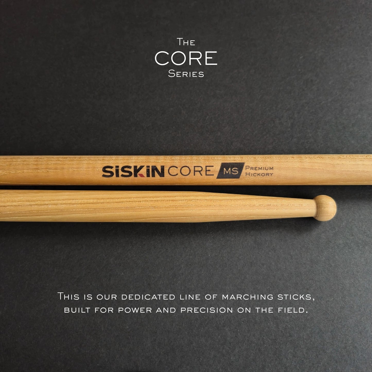The Core Marching Snare Drumsticks