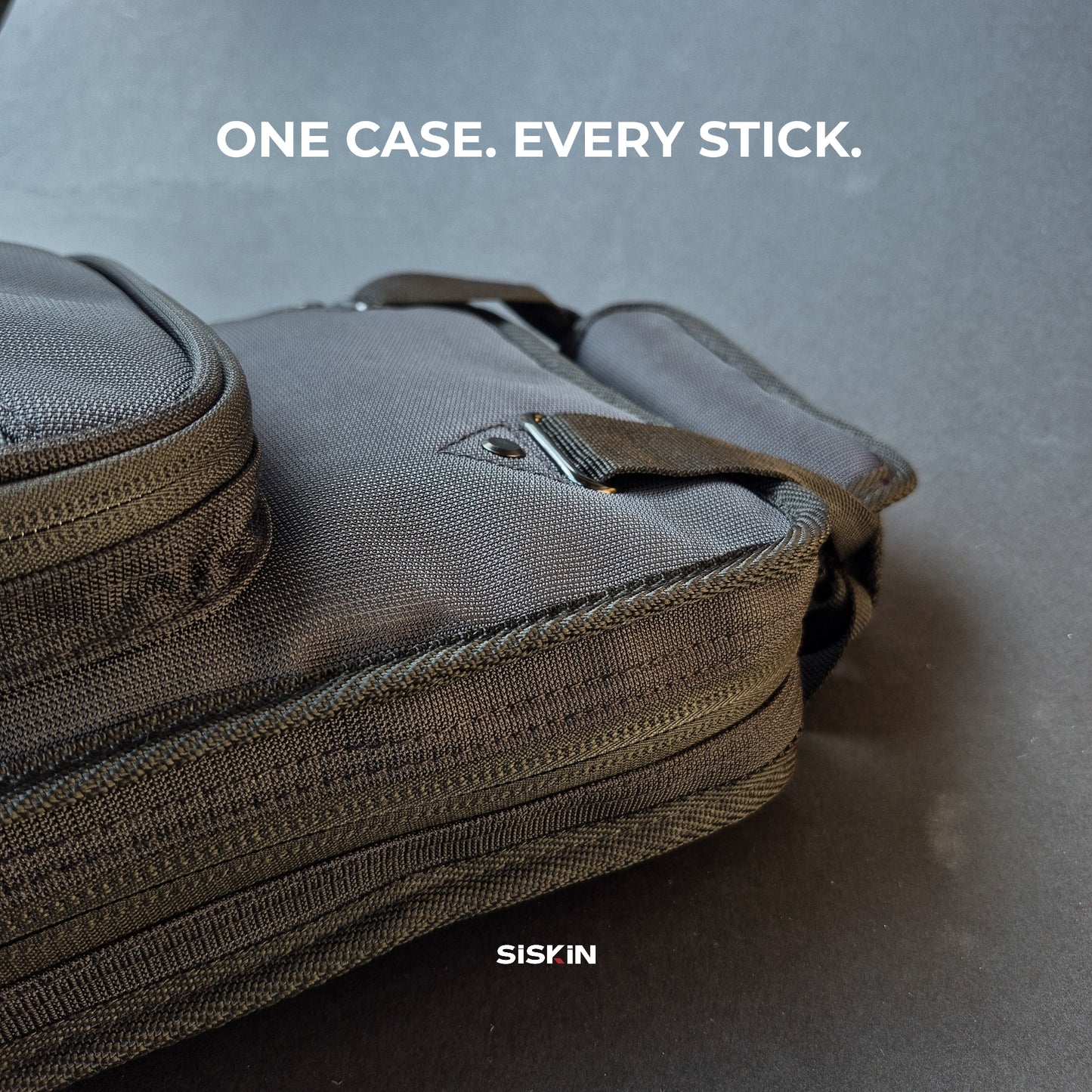 SISKIN Performance Case | Premium Drumstick Bag & Percussion Gear Organizer