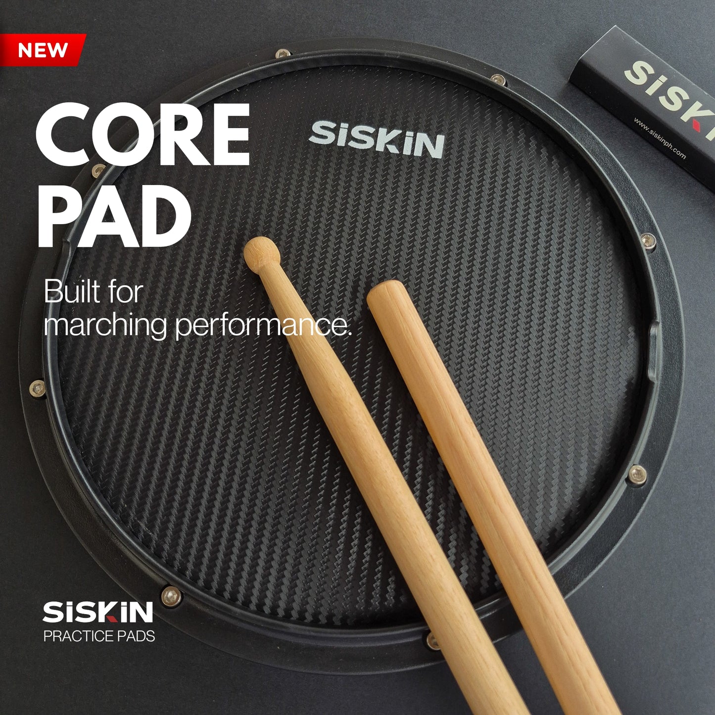 SISKIN Core Pad | Marching Practice Pad