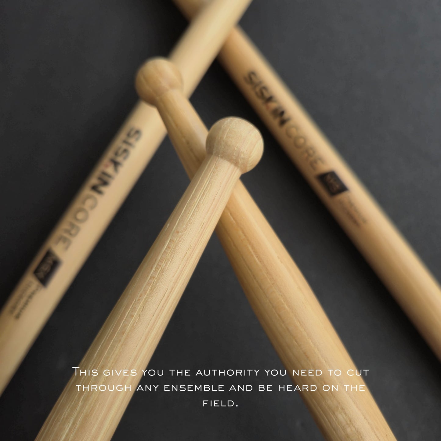 The Core Marching Snare Drumsticks