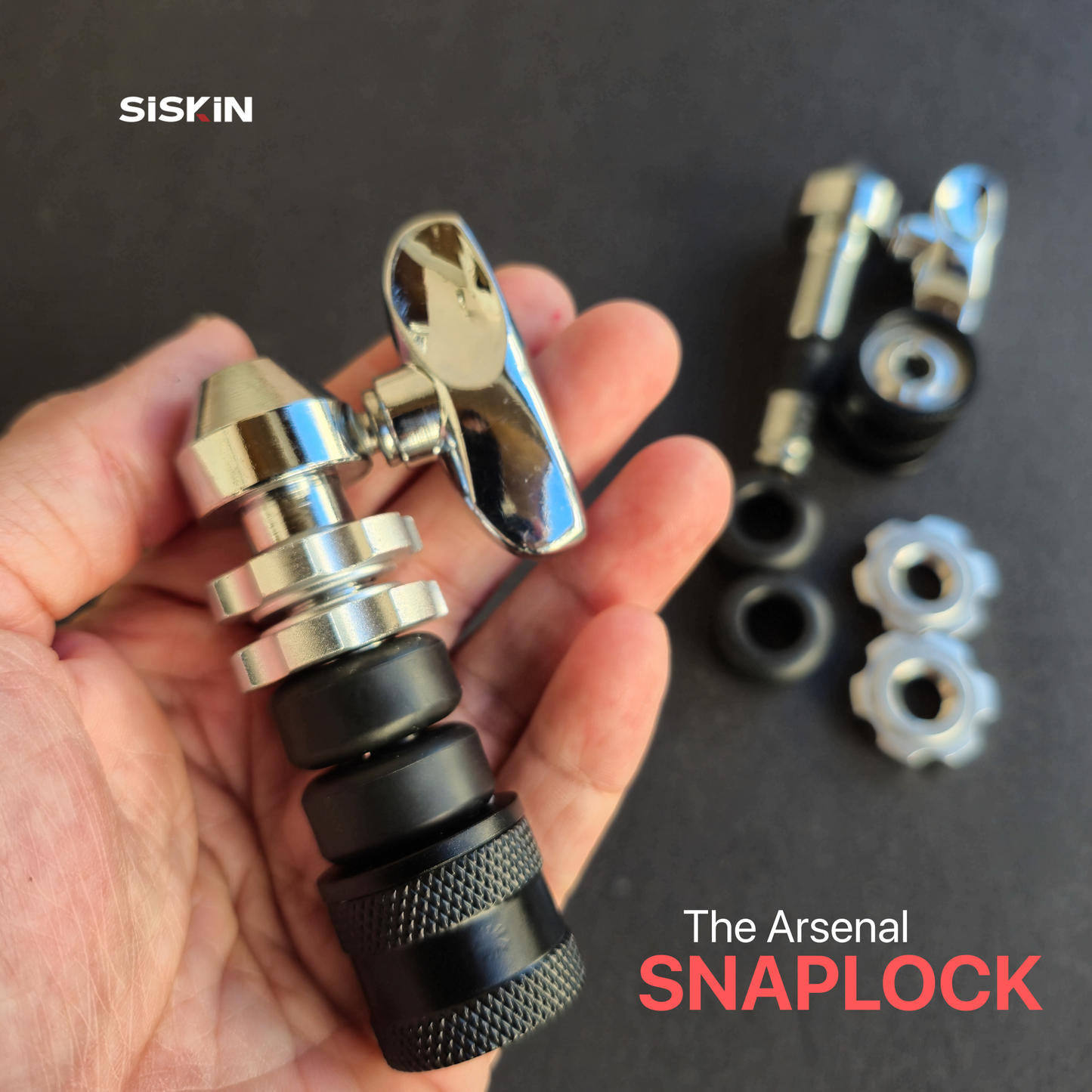 The Arsenal SnapLock Hi-Hat Clutch 6mm