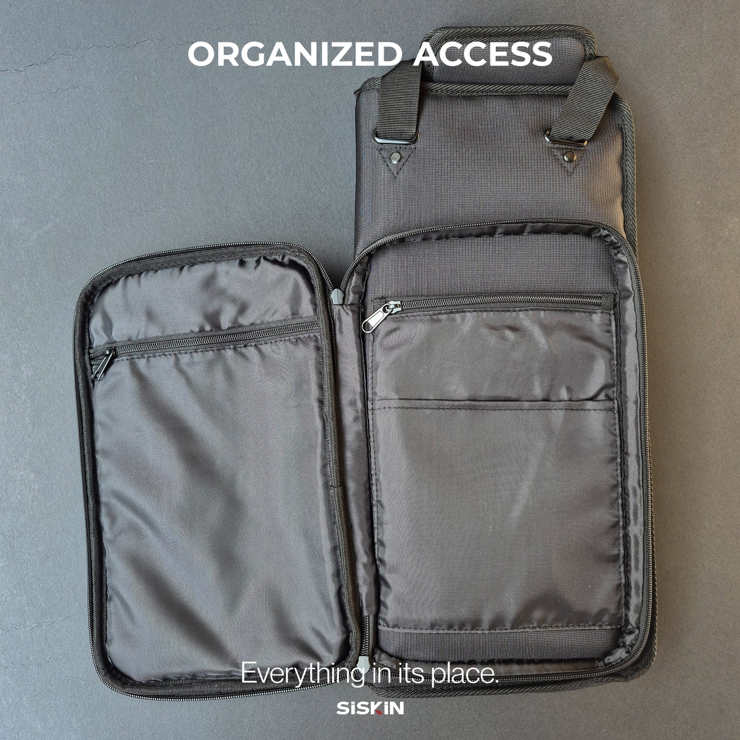SISKIN Performance Case | Premium Drumstick Bag & Percussion Gear Organizer